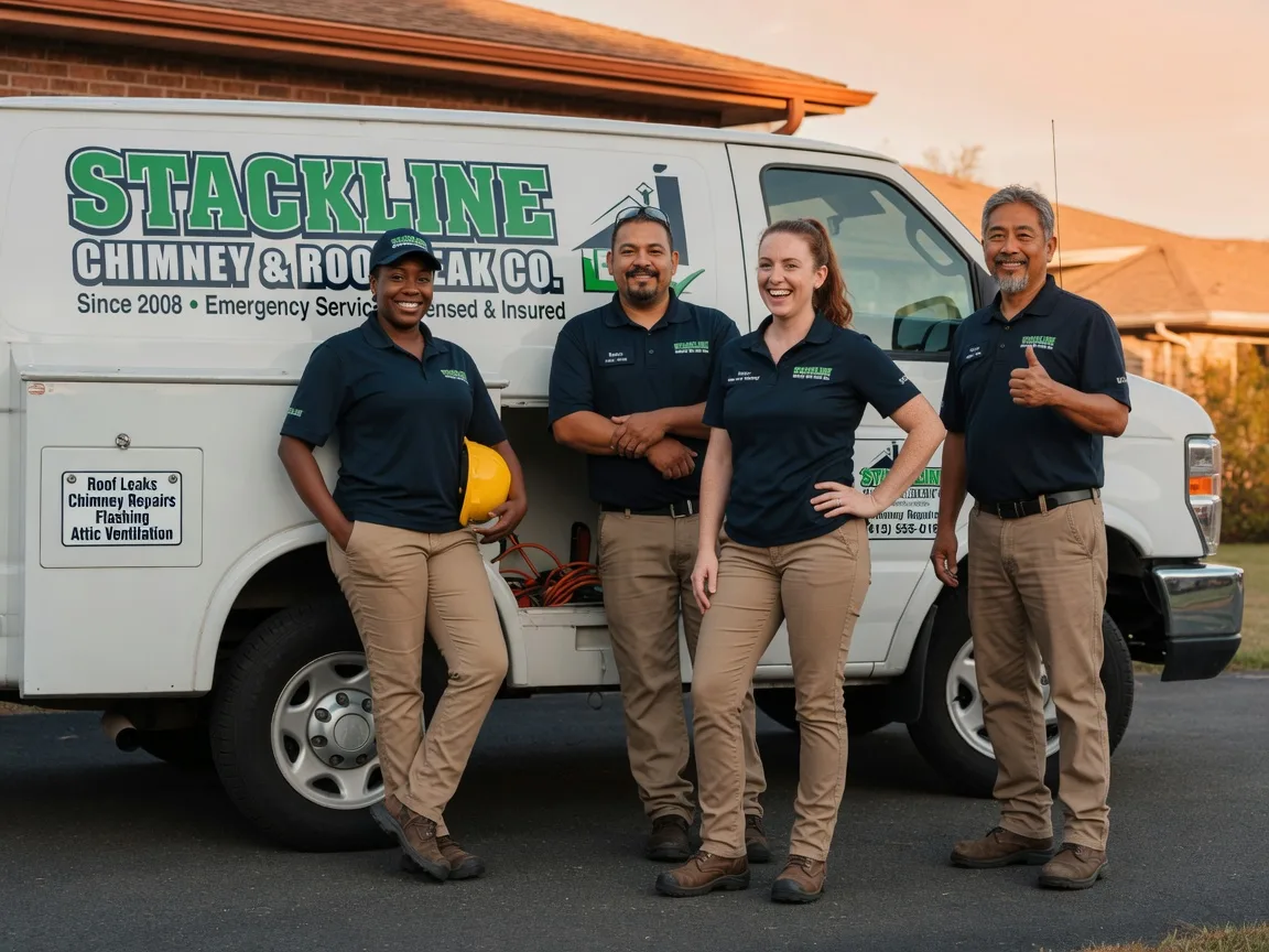 Chimney flashing repair company in Homer, GA